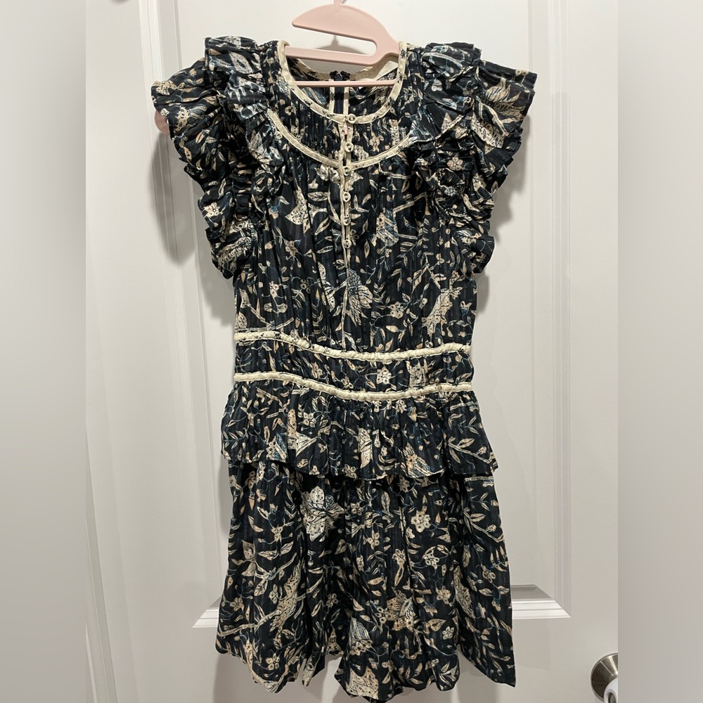 Ulla Johnson Endah Playsuit Rainforest Romper Size 00 - Picture 7 of 11